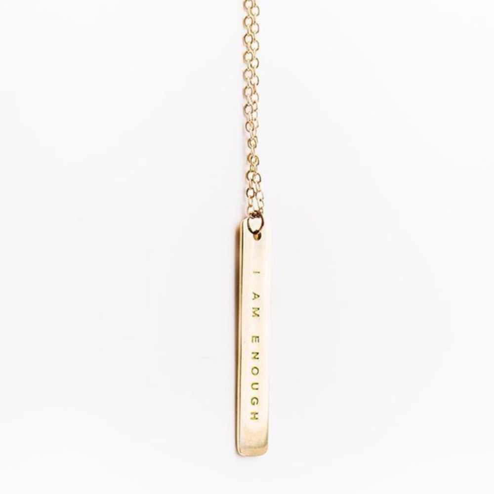 “I Am Enough” Necklace